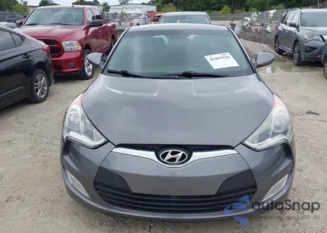 2017 Hyundai Veloster из США, поврежденный, VIN KMHTC6AD7HU308551